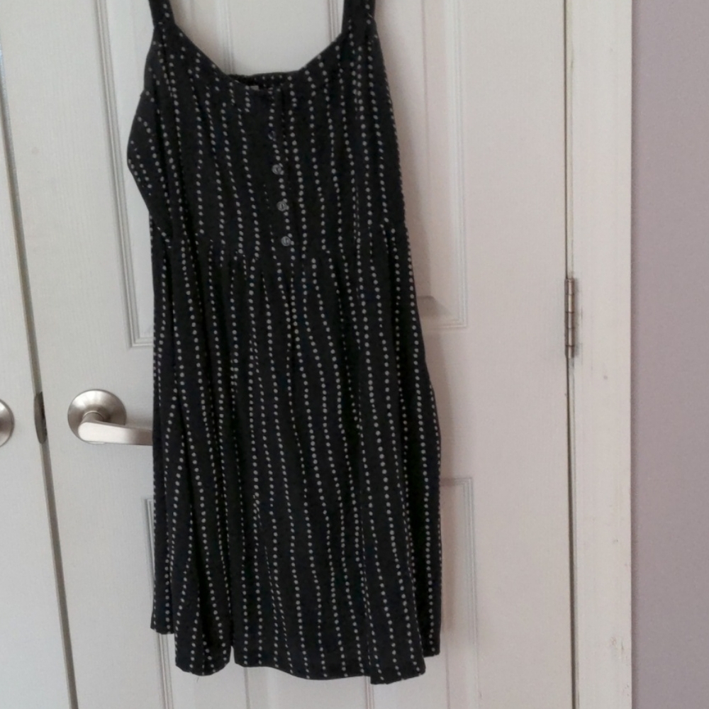 Sunshine and Shade silk polka dot dress